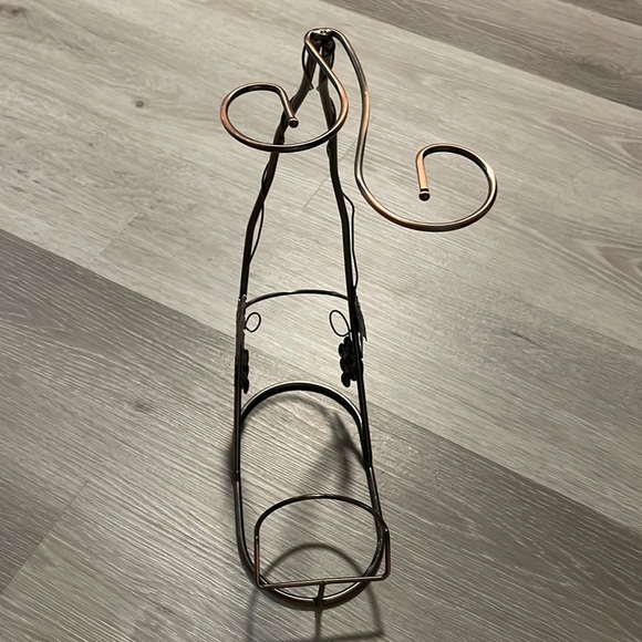 Wine rack with 2 glasses holder - Picture 3 of 5